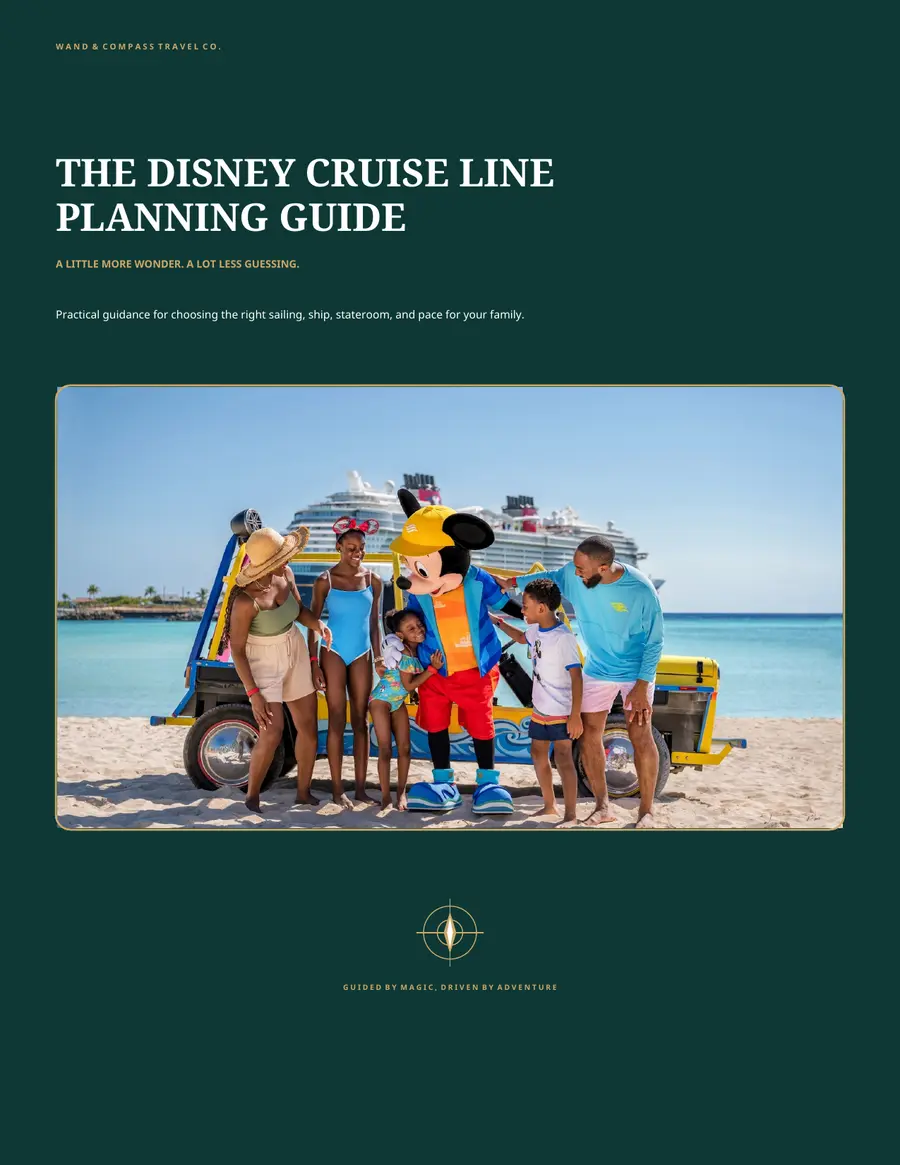 Cover of the Wand and Compass Disney Cruise Line Planning Guide